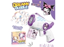 B/O BUBBLE MACHINE W/LIGHT (INCLUDE BATTERY)