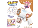 B/O BUBBLE MACHINE W/LIGHT (INCLUDE BATTERY)