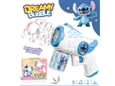 B/O BUBBLE MACHINE W/LIGHT (INCLUDE BATTERY)