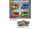 PULL BACK CAR, 12PCS/DISPLAY BOX ,4ASST