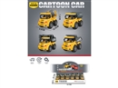 PULL BACK CAR, 12PCS/DISPLAY BOX ,4ASST