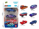 1:64 FREE WAY DIE-CAST CAR 3PCS，6ASST