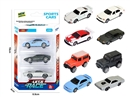 1:64 FREE WAY DIE-CAST CAR 3PCS，6ASST