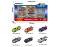 1:64 FREE WAY DIE-CAST CAR 10PCS，6ASST