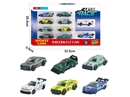 1:64 FREE WAY DIE-CAST CAR 10PCS，6ASST