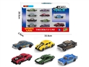1:64 FREE WAY DIE-CAST CAR 10PCS，6ASST