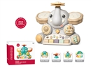 ELEPHANT PIANO JAZZ DRUM W/MUSIC & LIGHT,2COLOURS