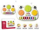BABY DRUM PIANO W/MUSIC & LIGHT,2COLOURS