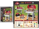 BARECUE GRILL W/LIGHT & MUSIC & MIST SPRAY （NOT INCLUDED BATTERY）