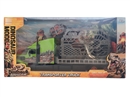 FRICTION CAR SET W/LIGHT & SOUND （INCLUDED BATTERY）