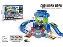 PARKING LOT SET W/FREE WAY DIE-CAST CAR 3PCS
