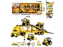 FRICTION TRUCK SET，W/LIGHT & MUSIC ( INCLUDE BATTERY)