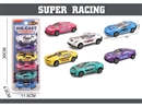 PULL BACK DIE-CAST CAR 6PCS