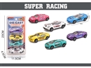 PULL BACK DIE-CAST CAR 4PCS