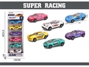 PULL BACK DIE-CAST CAR 6PCS