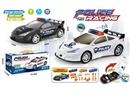FREE WAY STORAGE POLICE CAR W/LIGHT & MUSIC & ACCESSORIES & 3 PCS FREE WAY DIE-CAST CAR ，2COLOURS