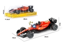 1：20 FRICTION FORMULA CAR，W/LIGHT & SOUND (INCLUDED BATTERY)
