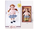 36CM COTTON BODY DOLL W/3D EYES