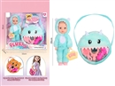 26CM BLOW MOLD DOLL W/ACCESSORIES