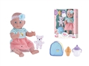 14"BLOW MOLD DOLL W/ACCESSORIES