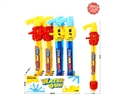PVC烟花水抽沙滩玩具兰/黄混装12条可入一展示盒