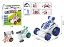 R/C STUNT CAR W/LIGHT & 360°R0TATE(INCLUDED BATTERY）,6 COLOURS