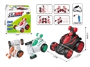 R/C STUNT CAR W/LIGHT & 360°R0TATE(INCLUDED BATTERY）,6 COLOURS