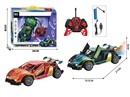 6-CHANNEL R/C CAR W/LIGHT & CAN OPEN THE DOOR & SPARY(INCLUDED BATTERY）,4 COLOURS