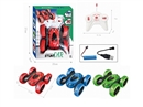 DOUBLE SIDED R/C STUNT CAR W/LIGHT & 360°R0TATE,3 COLOURS