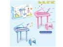 ELECTRONIC ORGAN W/LIGHT & MUSIC，2COLOURS(NOT INCLUDE BATTERY)