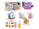 B/O PLUSH SHEEP W/ACCESSORIES & SOUND & CAN WALK,3COLOURS(NOT INCLUDE BATTERY)