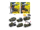 1:64 FREE WAY MILITARY TRUCK CAR 6ASST