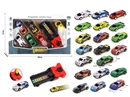 1:56 PULL BACK DIE-CAST CAR W/CATAPULT
