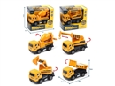 1:64 PULL BACK CONSTRUCTION TRUCK CAR