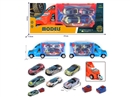 1:64 FREE WAY GIFT WARE CAR 6PCS W/2 CATAPULT & FREE WAY STORAGE BOX