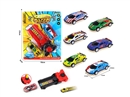 1:56 PULL BACK DIE-CAST CAR W/CATAPULT