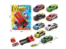 1:56 PULL BACK DIE-CAST CAR W/CATAPULT