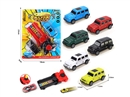 1:56 PULL BACK DIE-CAST CAR W/CATAPULT