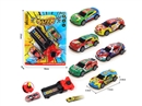 1:56 PULL BACK DIE-CAST CAR W/CATAPULT
