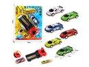1:56 PULL BACK DIE-CAST CAR W/CATAPULT