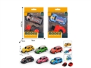 1:56 PULL BACK DIE-CAST BOUNCE CAR W/CATAPULT