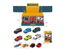 1:64 PULL BACK DIE-CAST CAR W/CATAPULT 12PCS/DISPLAY BOX