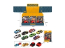 1:64 PULL BACK DIE-CAST CAR W/CATAPULT 12PCS/DISPLAY BOX