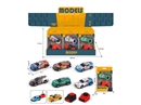 1:64 PULL BACK DIE-CAST CAR W/CATAPULT 12PCS/DISPLAY BOX