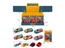 1:64 PULL BACK DIE-CAST CAR W/CATAPULT 12PCS/DISPLAY BOX