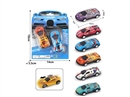 1:50 PULL BACK DIE-CAST CAR 2PCS