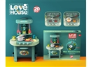 KITCHEN SET  20PCS W/LIGHT & SOUND & CHANGE COLOR