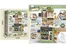 KITCHEN SET W/LIGHT & SOUND & SPRAY,105PCS