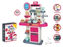 KITCHEN SET W/LIGHT & SOUND & SPRAY & WATER,55PCS