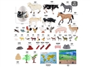 FARM ANIMAL SET 50PCS